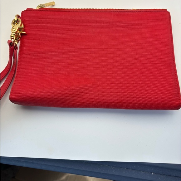 Dagne Dover Handbags - Dagne Dover Vibrant Red Wristlet